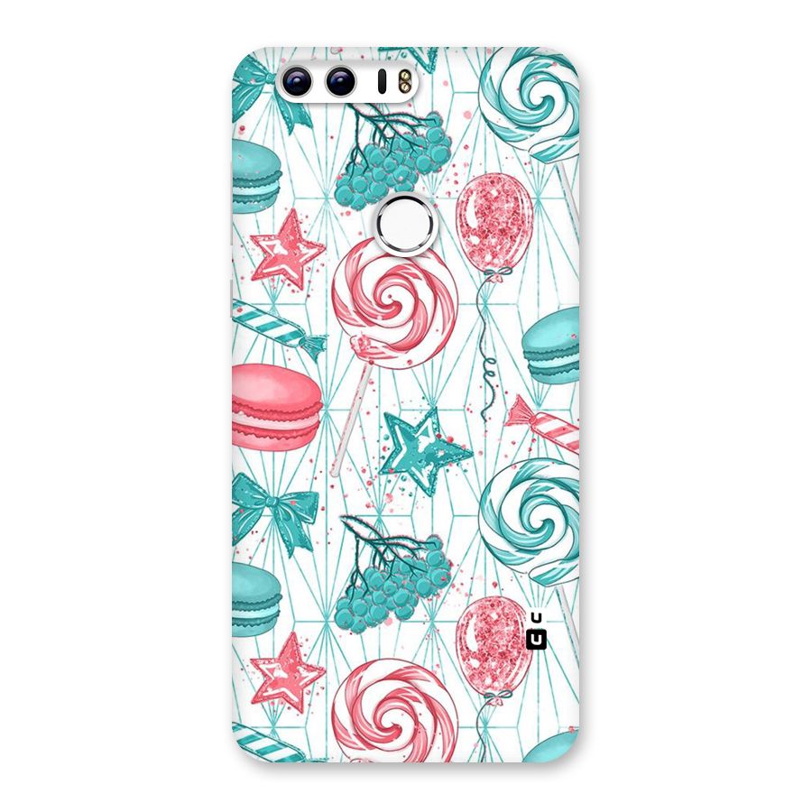 Candies And Macroons Back Case for Honor 8