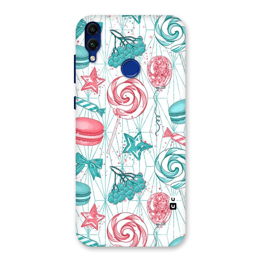 Candies And Macroons Back Case for Honor 8C