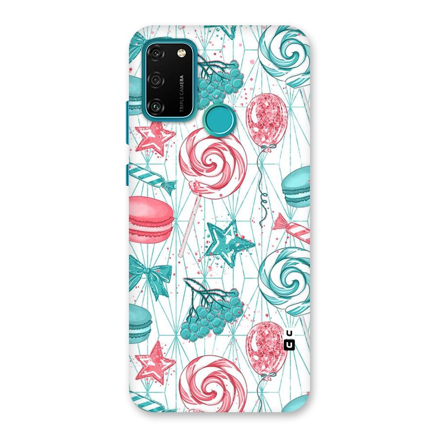 Candies And Macroons Back Case for Honor 9A