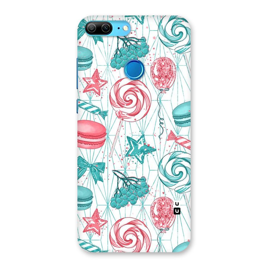 Candies And Macroons Back Case for Honor 9 Lite