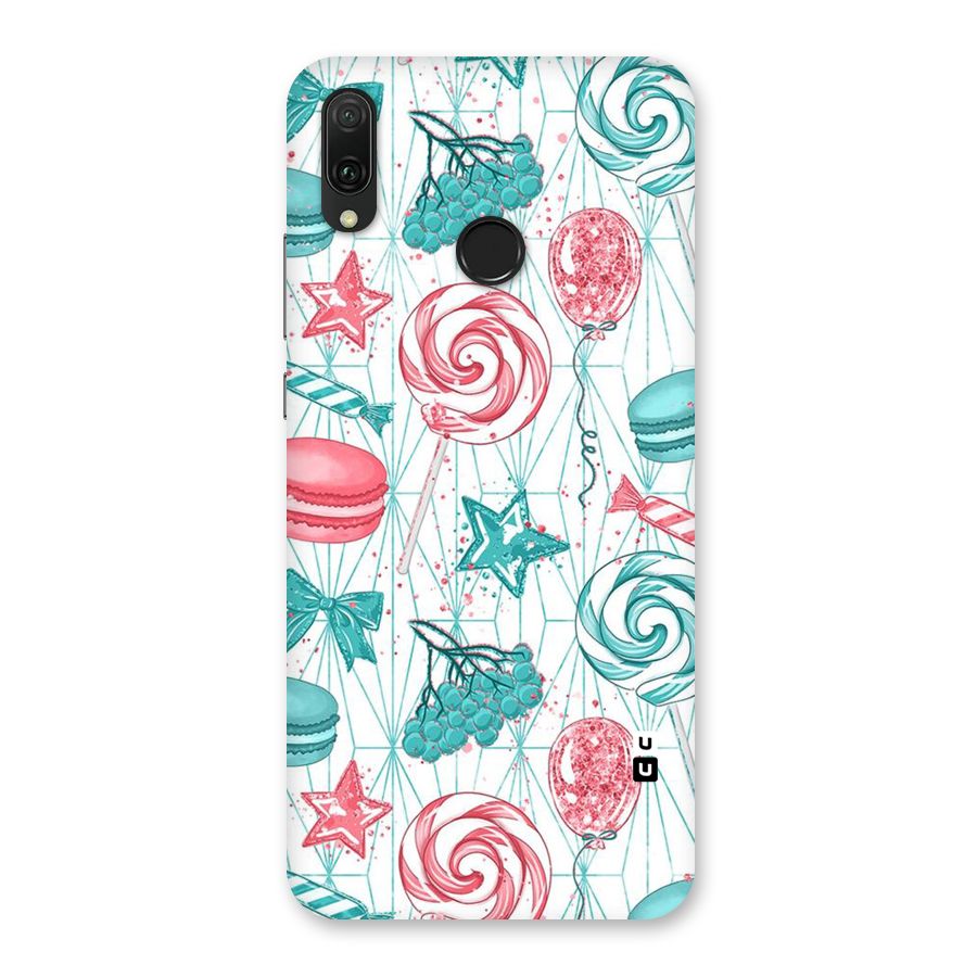 Candies And Macroons Back Case for Huawei Y9 (2019)