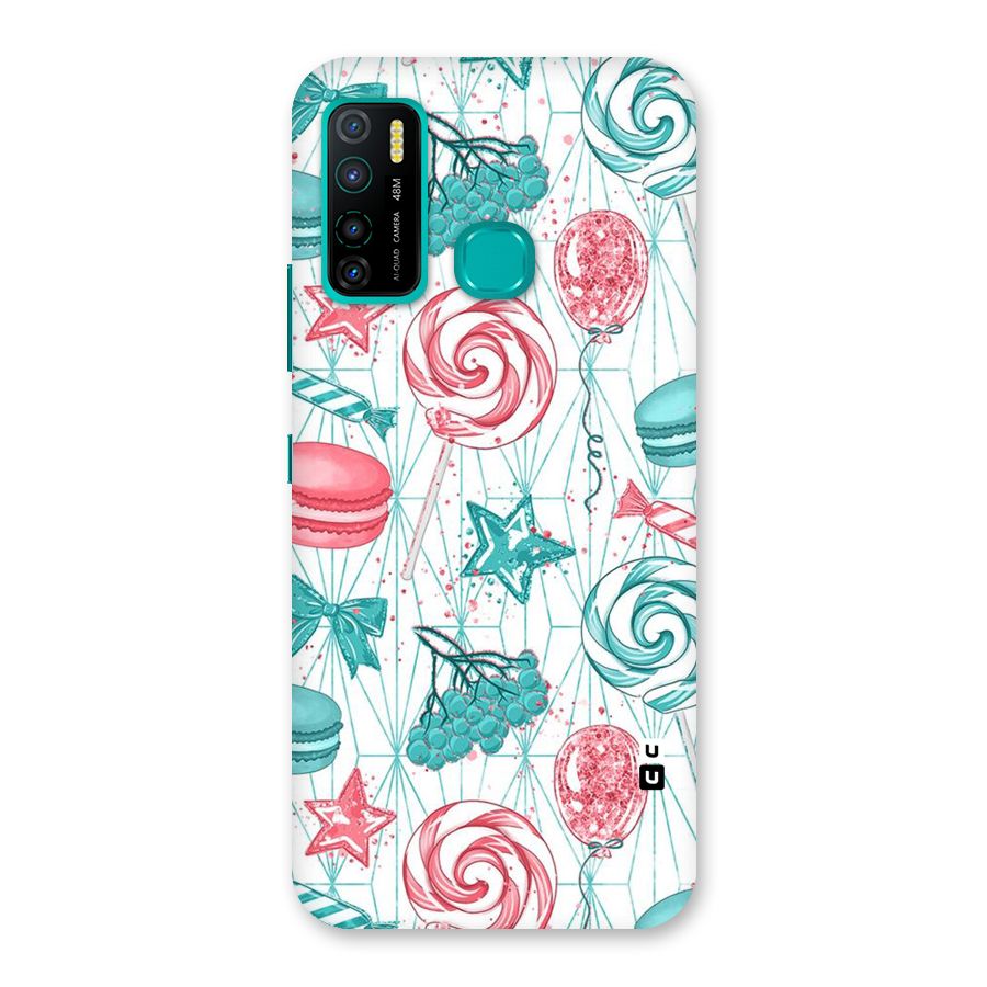 Candies And Macroons Back Case for Infinix Hot 9 Pro