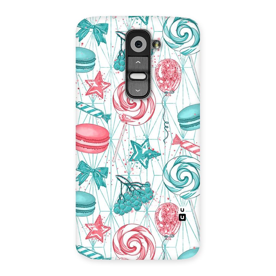 Candies And Macroons Back Case for LG G2