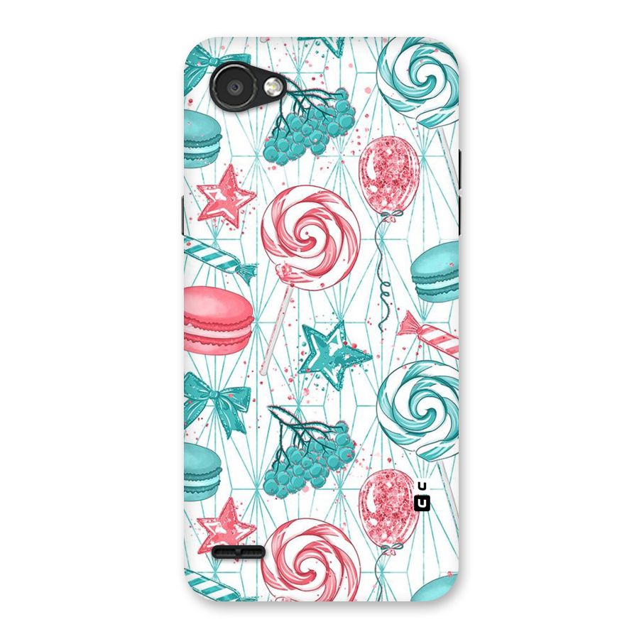 Candies And Macroons Back Case for LG Q6