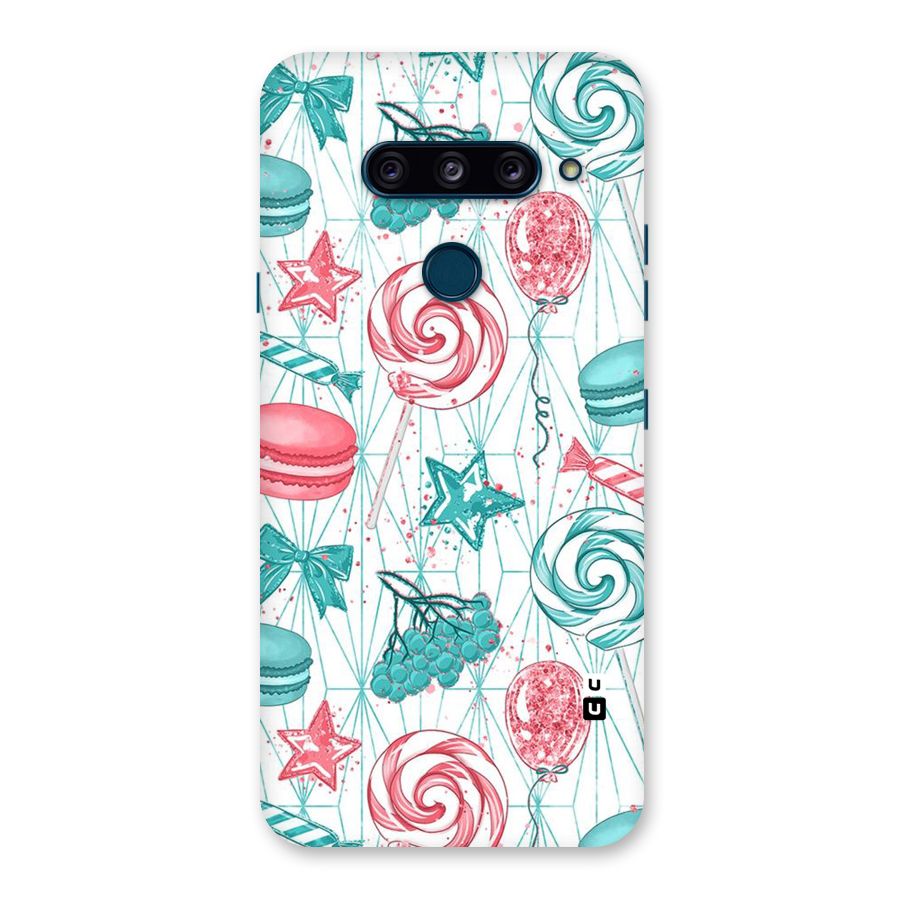 Candies And Macroons Back Case for LG  V40 ThinQ