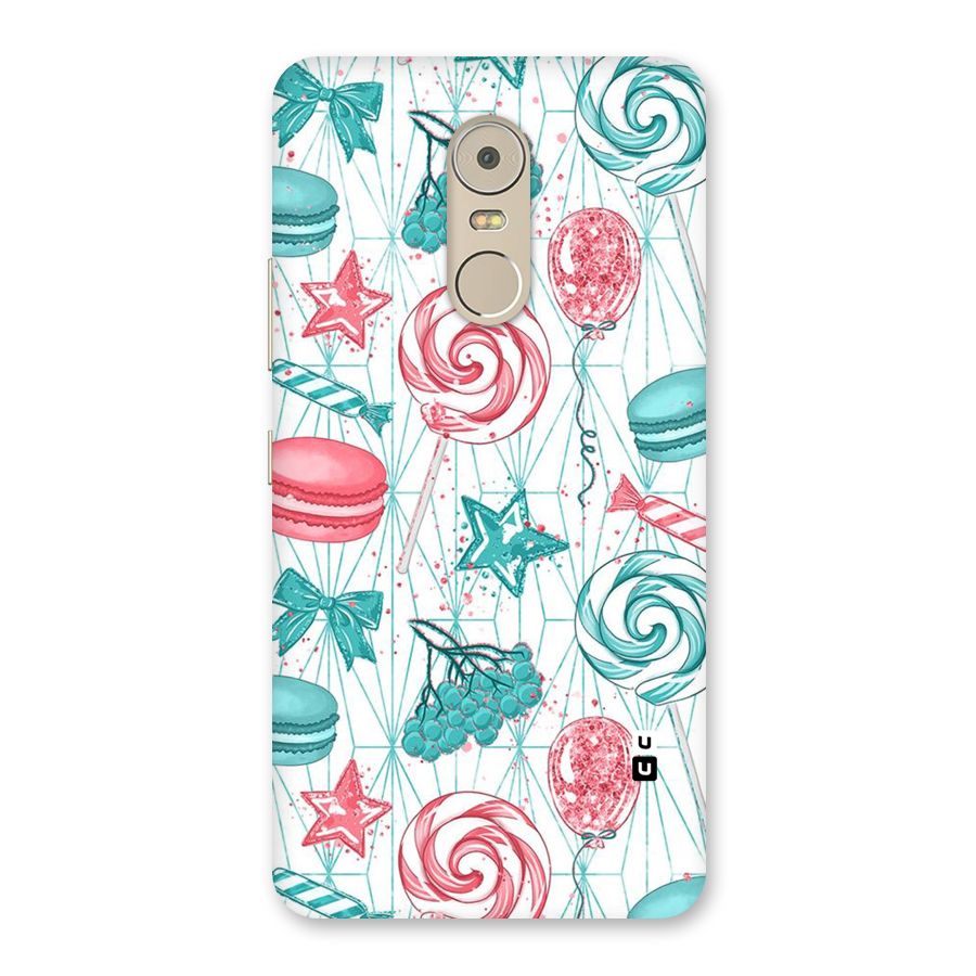 Candies And Macroons Back Case for Lenovo K6 Note