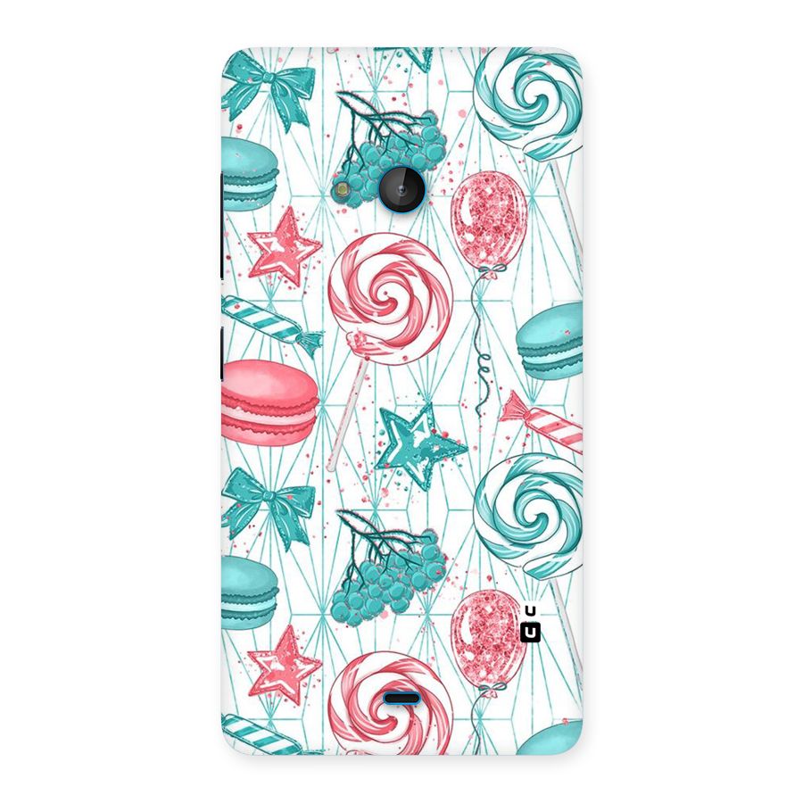 Candies And Macroons Back Case for Lumia 540