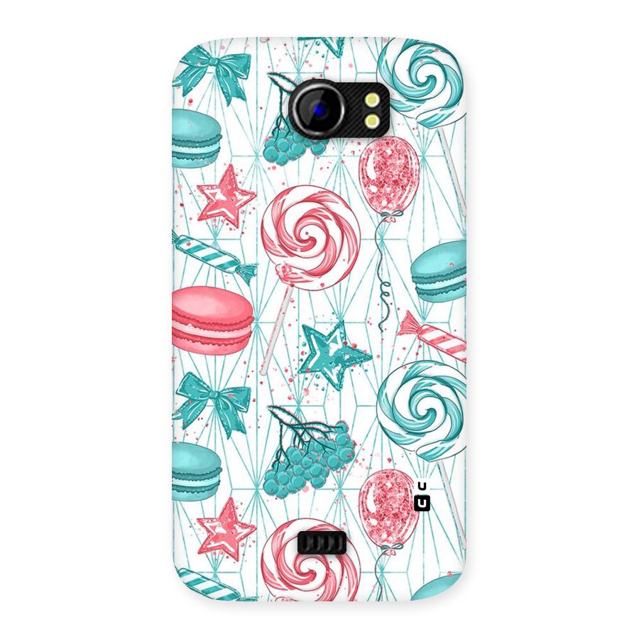 Candies And Macroons Back Case for Micromax Canvas 2 A110