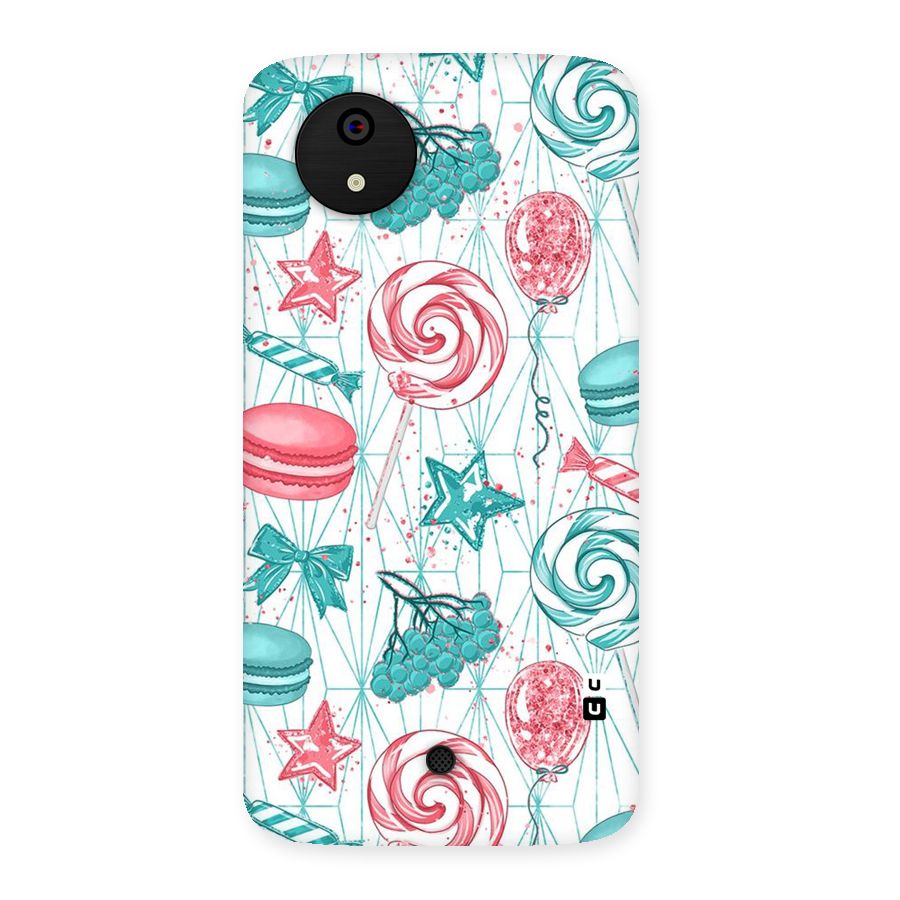 Candies And Macroons Back Case for Micromax Canvas A1