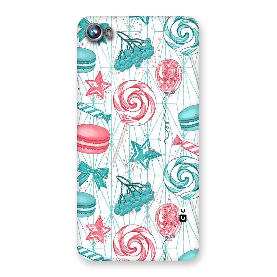 Candies And Macroons Back Case for Micromax Canvas Fire 4 A107
