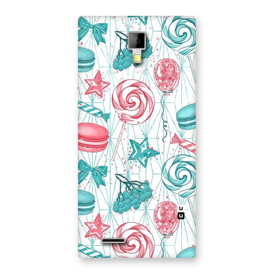 Candies And Macroons Back Case for Micromax Canvas Xpress A99