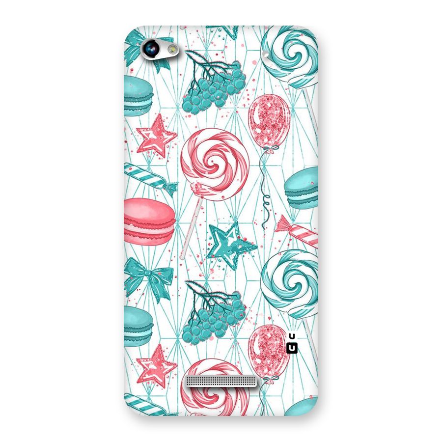 Candies And Macroons Back Case for Micromax Hue 2