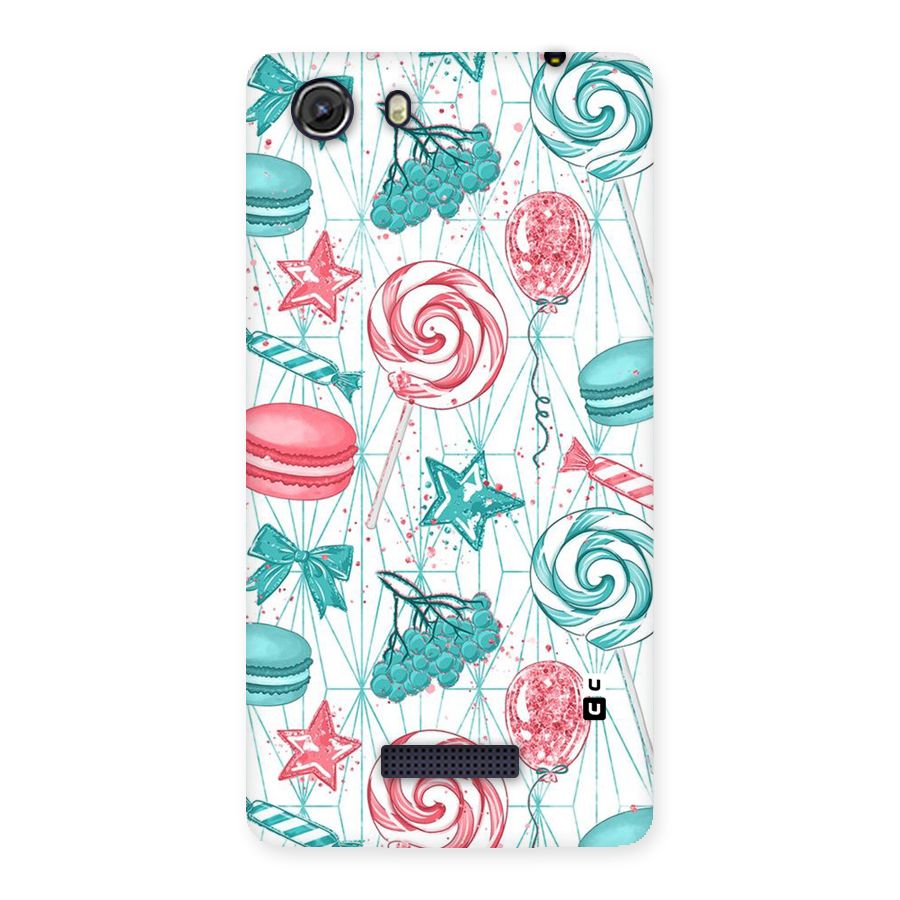 Candies And Macroons Back Case for Micromax Unite 3