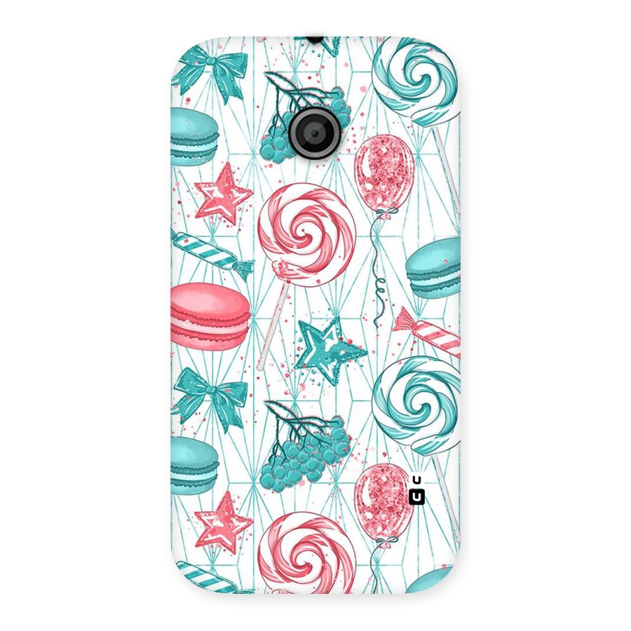 Candies And Macroons Back Case for Moto E