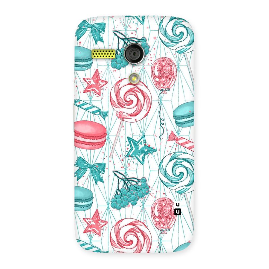 Candies And Macroons Back Case for Moto G