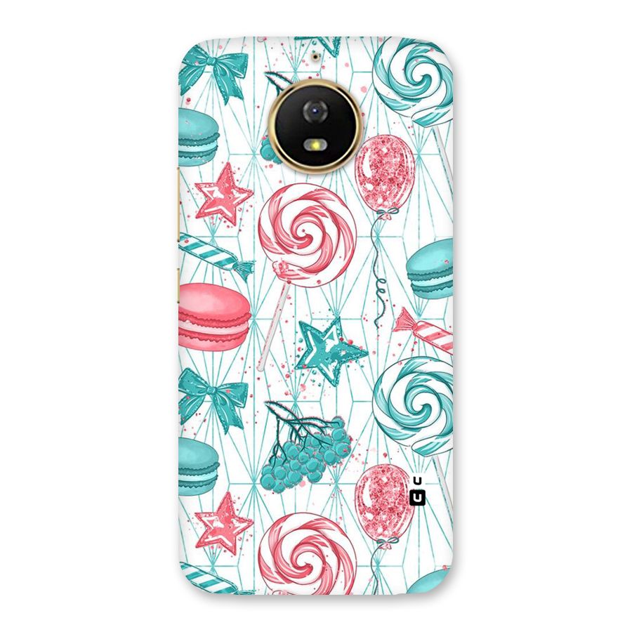 Candies And Macroons Back Case for Moto G5s