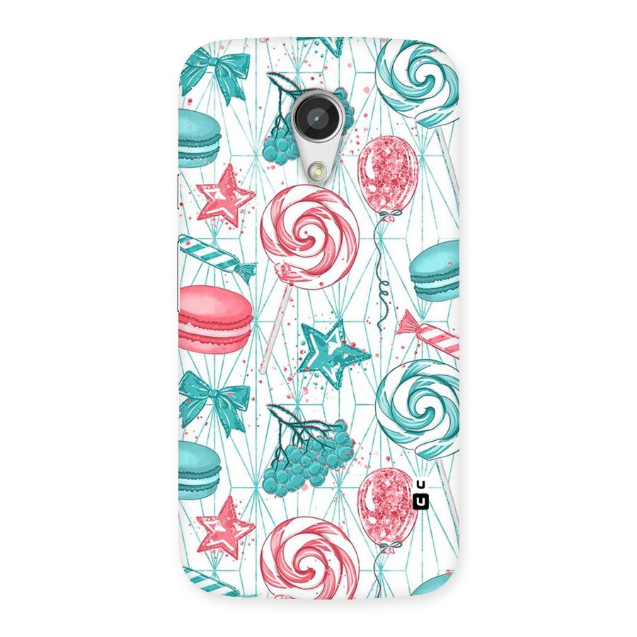 Candies And Macroons Back Case for Moto G 2nd Gen