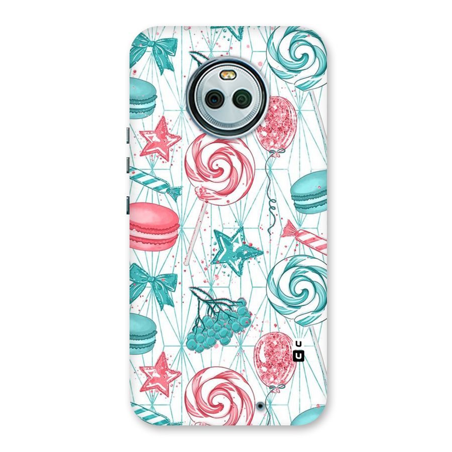 Candies And Macroons Back Case for Moto X4