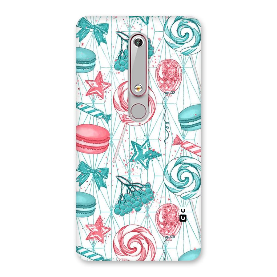 Candies And Macroons Back Case for Nokia 6.1