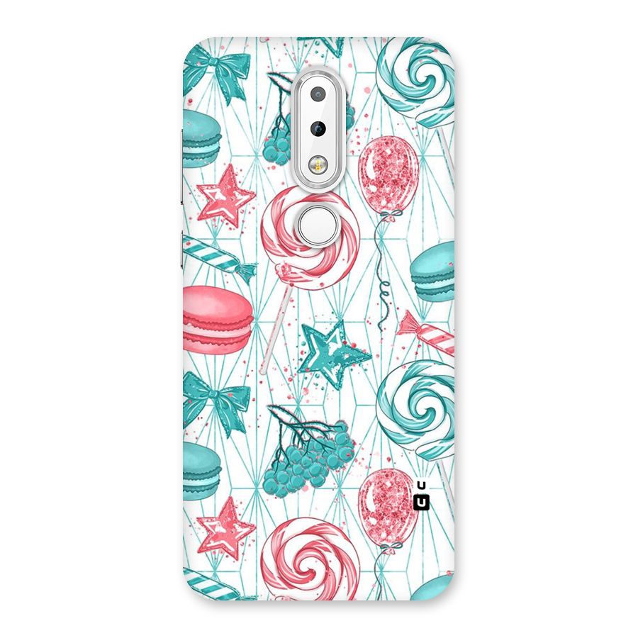 Candies And Macroons Back Case for Nokia 6.1 Plus