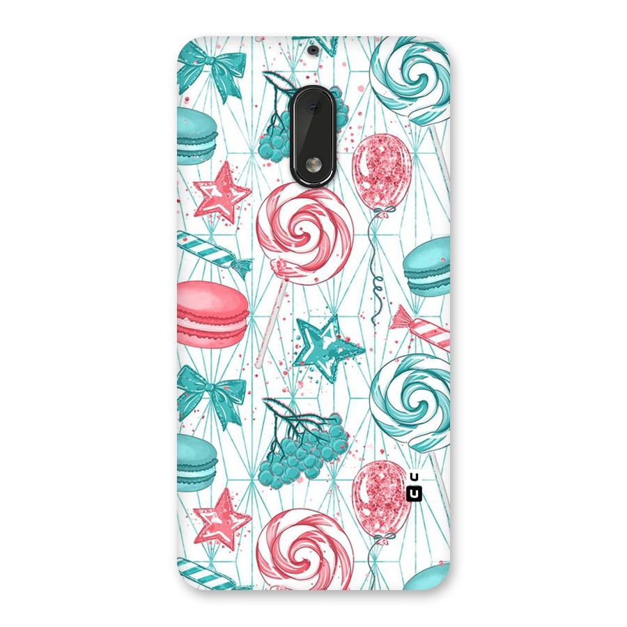 Candies And Macroons Back Case for Nokia 6