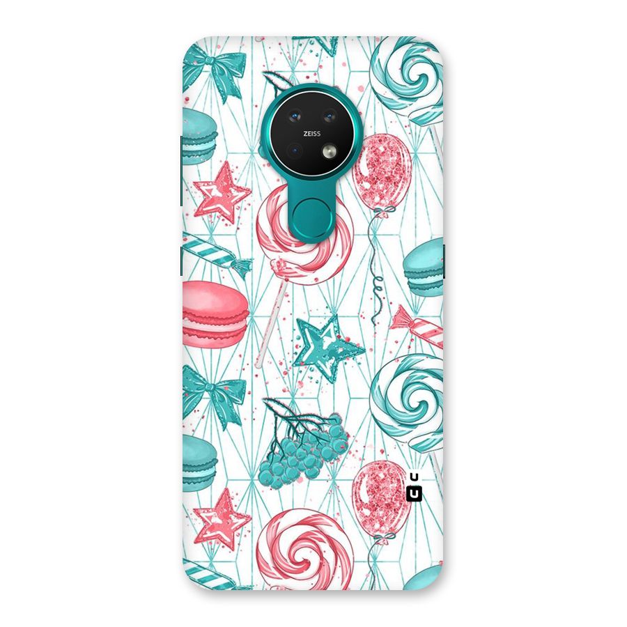 Candies And Macroons Back Case for Nokia 7.2