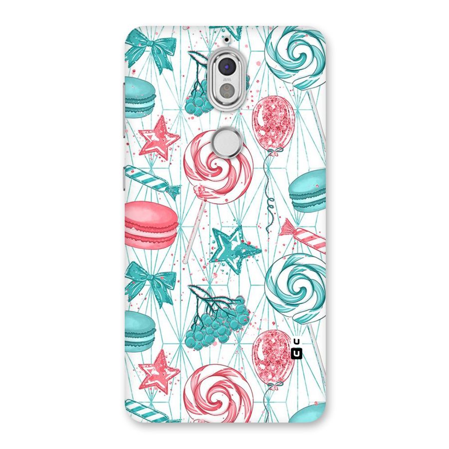 Candies And Macroons Back Case for Nokia 7
