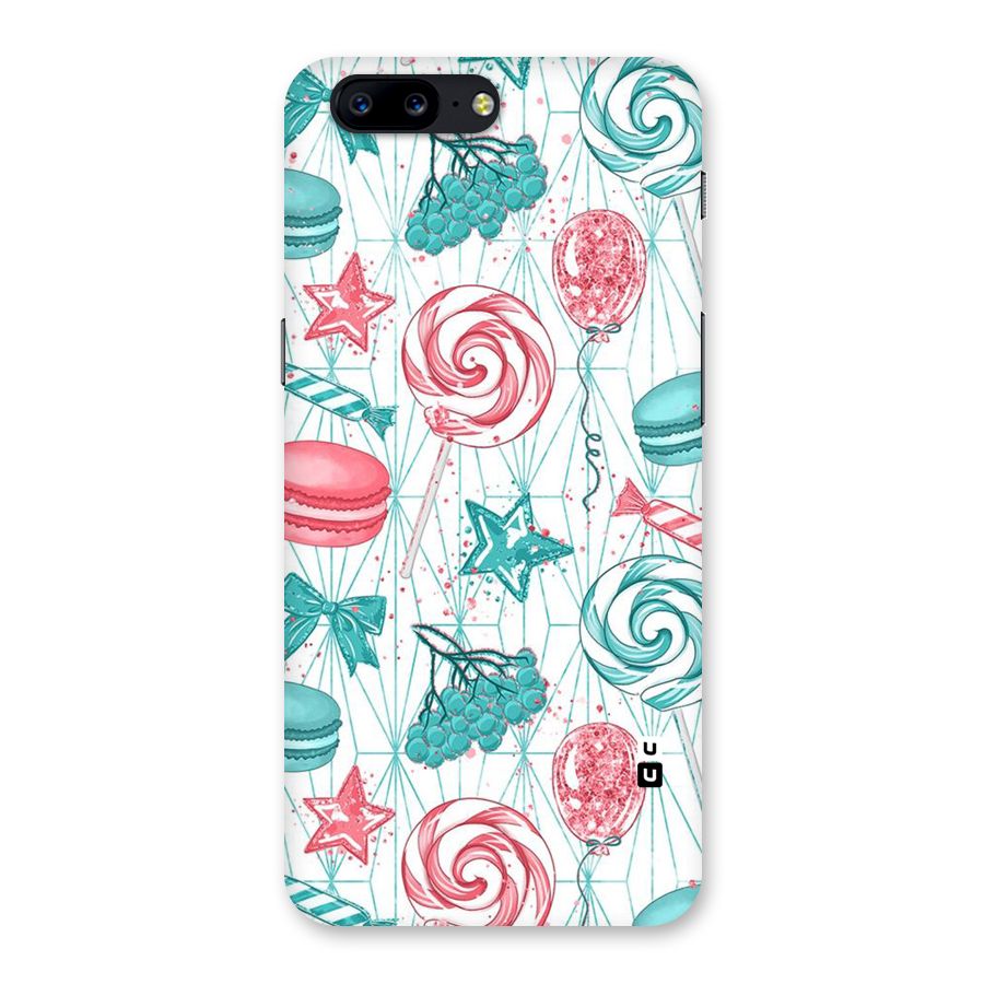 Candies And Macroons Back Case for OnePlus 5