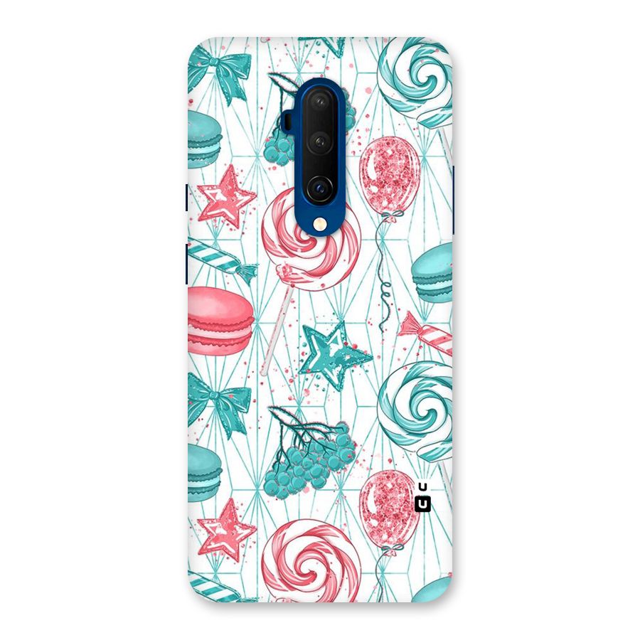 Candies And Macroons Back Case for OnePlus 7T Pro