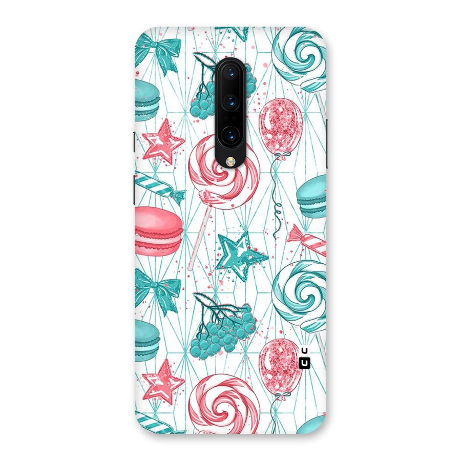Candies And Macroons Back Case for OnePlus 7 Pro