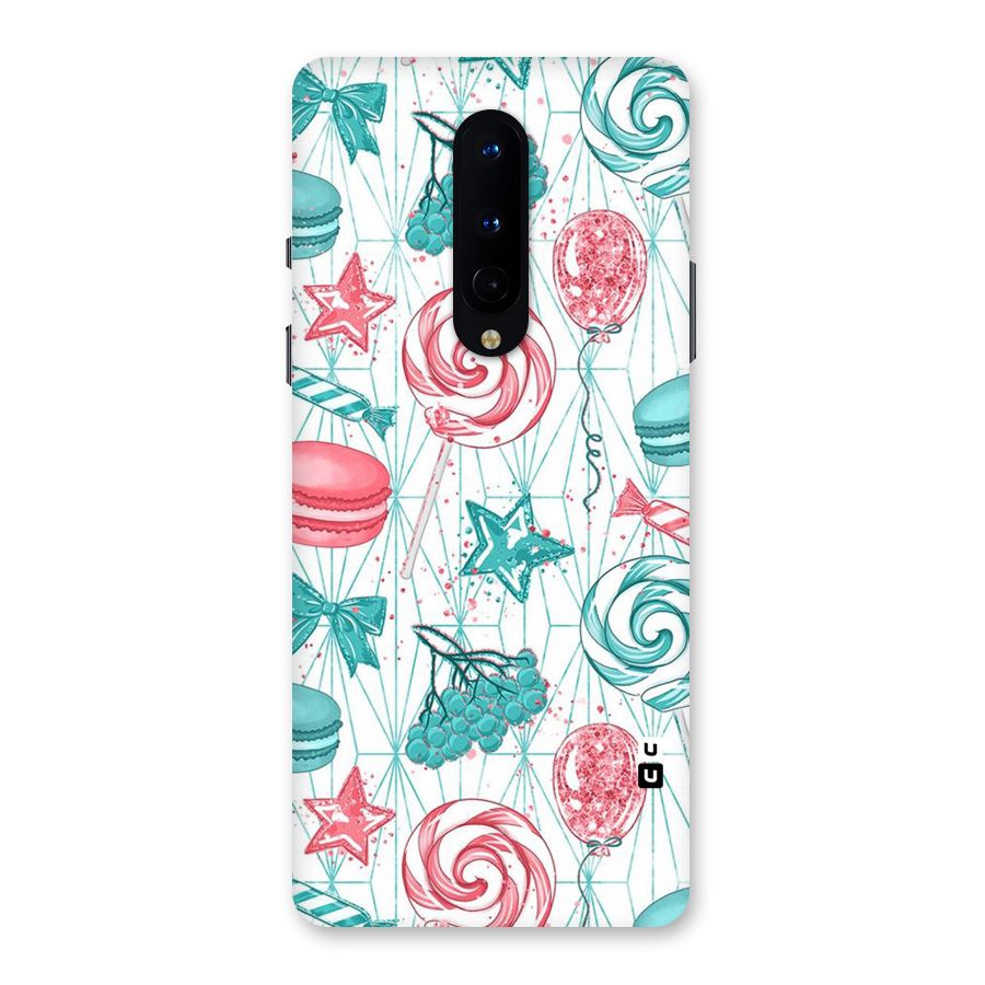 Candies And Macroons Back Case for OnePlus 8