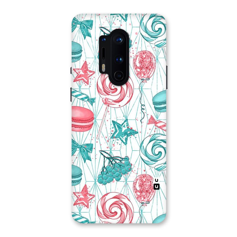 Candies And Macroons Back Case for OnePlus 8 Pro