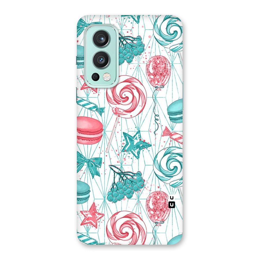 Candies And Macroons Back Case for OnePlus Nord 2 5G