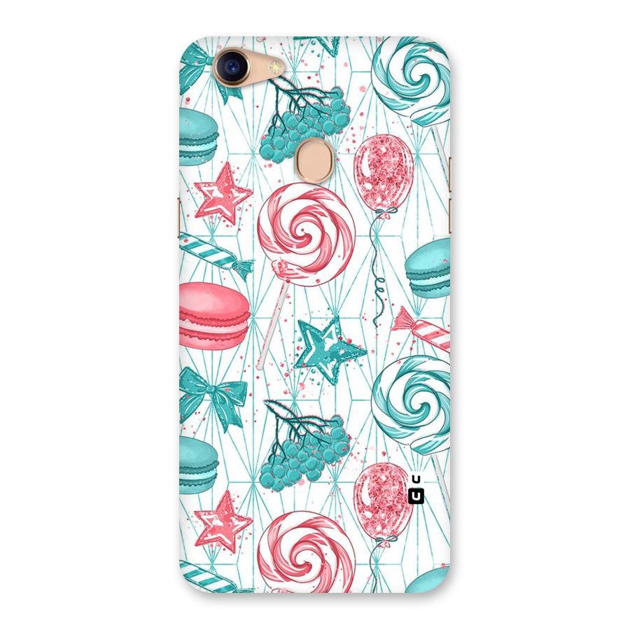 Candies And Macroons Back Case for Oppo F5 Youth