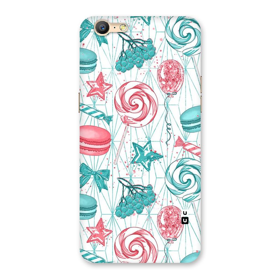 Candies And Macroons Back Case for Oppo A39