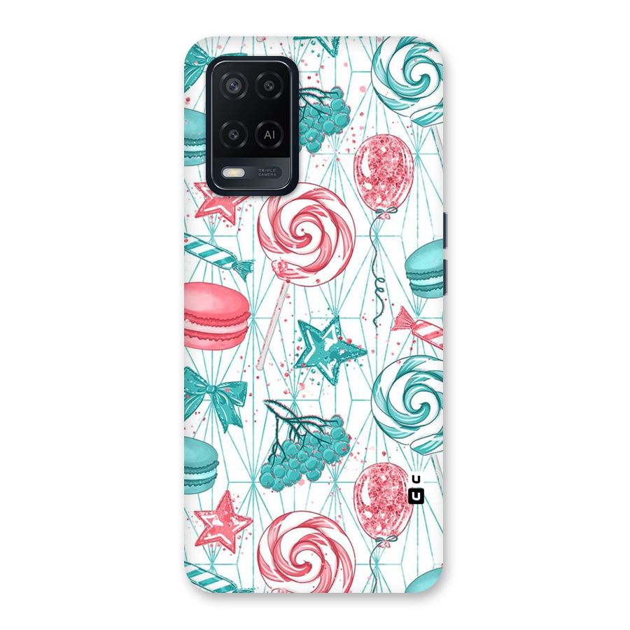 Candies And Macroons Back Case for Oppo A54