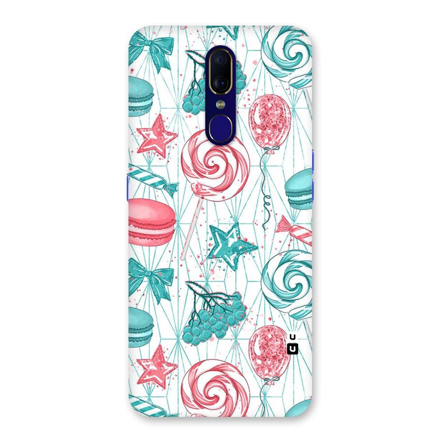 Candies And Macroons Back Case for Oppo A9