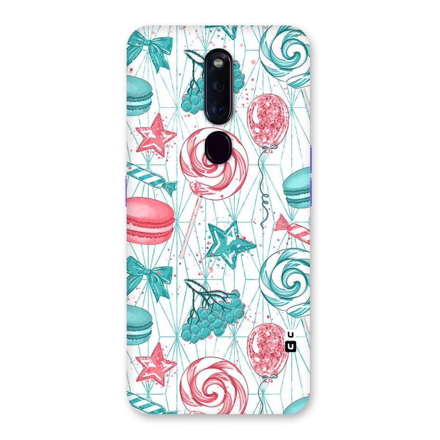 Candies And Macroons Back Case for Oppo F11 Pro