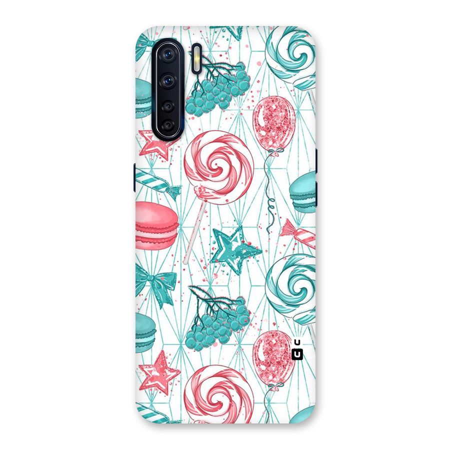 Candies And Macroons Back Case for Oppo F15