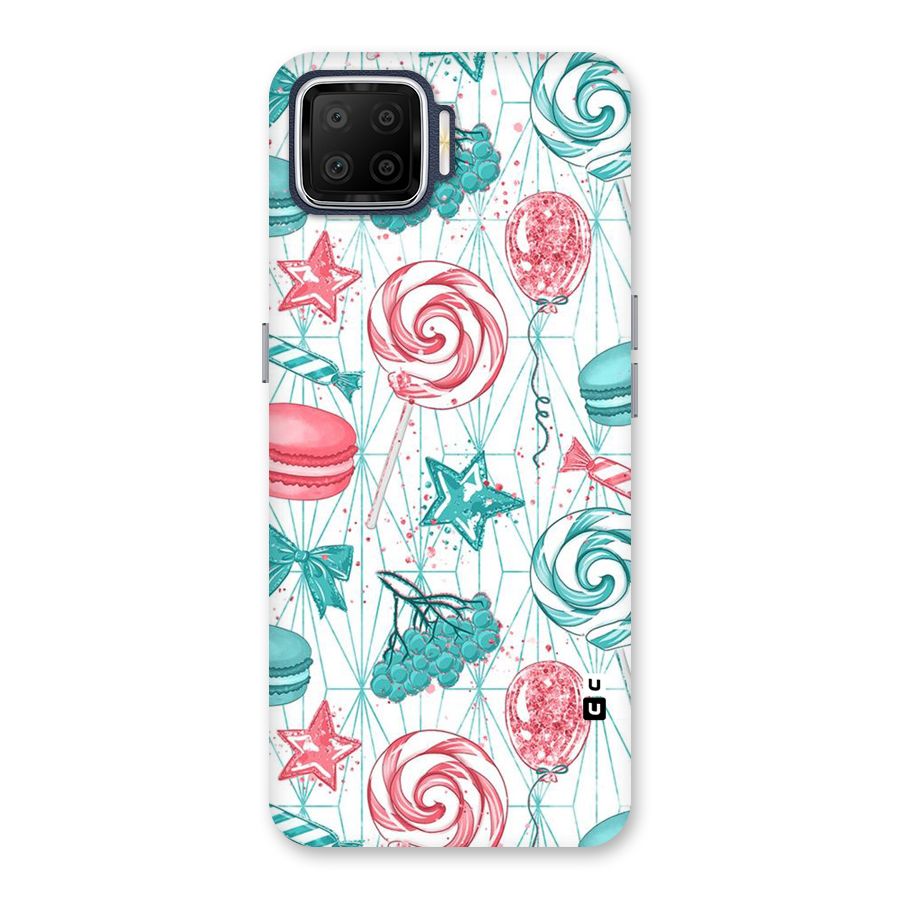 Candies And Macroons Back Case for Oppo F17