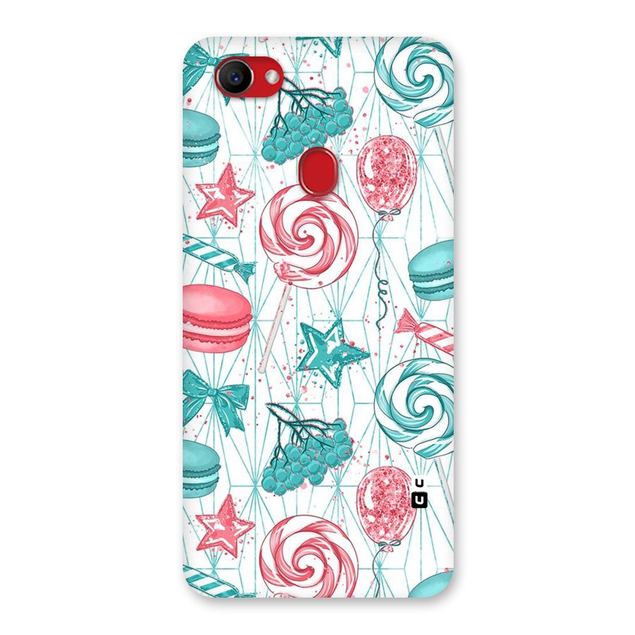Candies And Macroons Back Case for Oppo F7