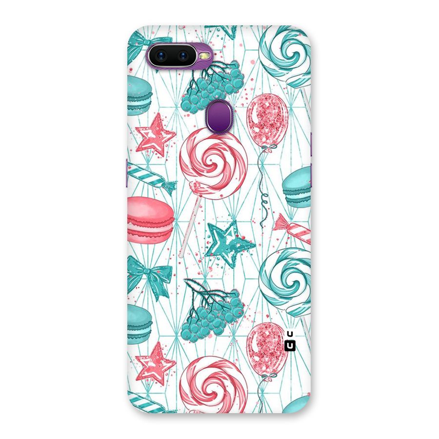 Candies And Macroons Back Case for Oppo F9