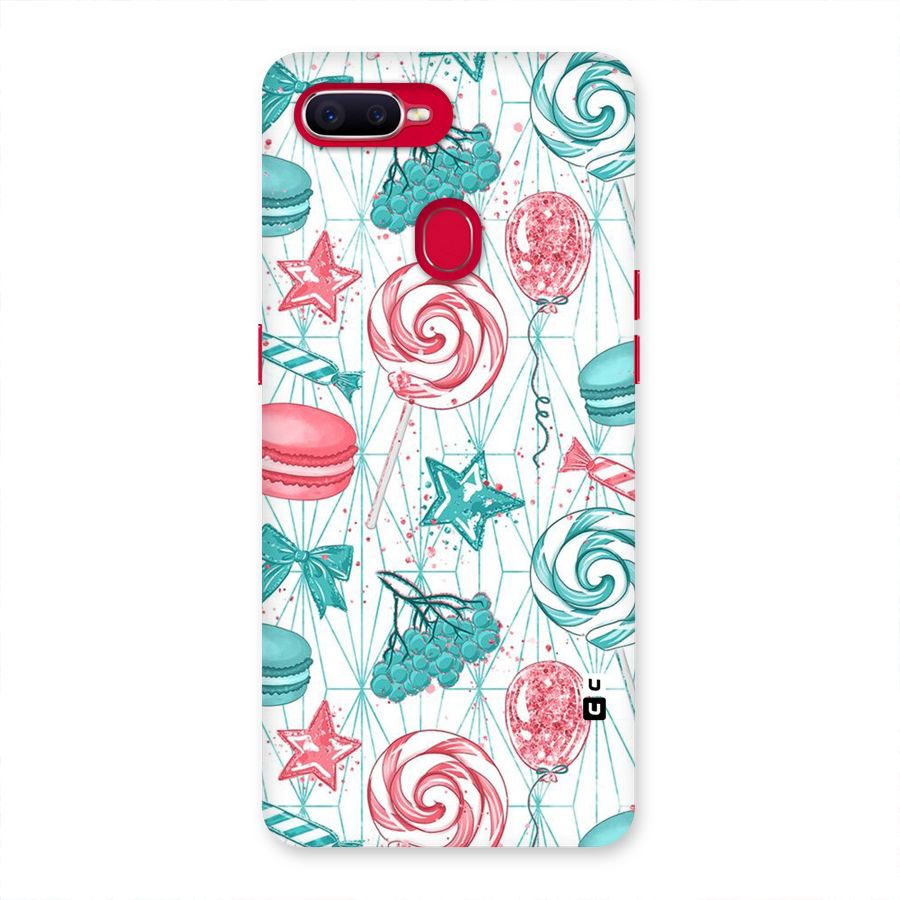 Candies And Macroons Back Case for Oppo F9 Pro