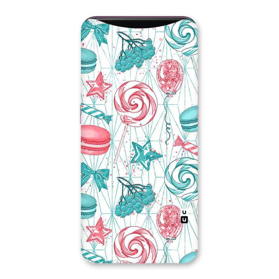 Candies And Macroons Back Case for Oppo Find X