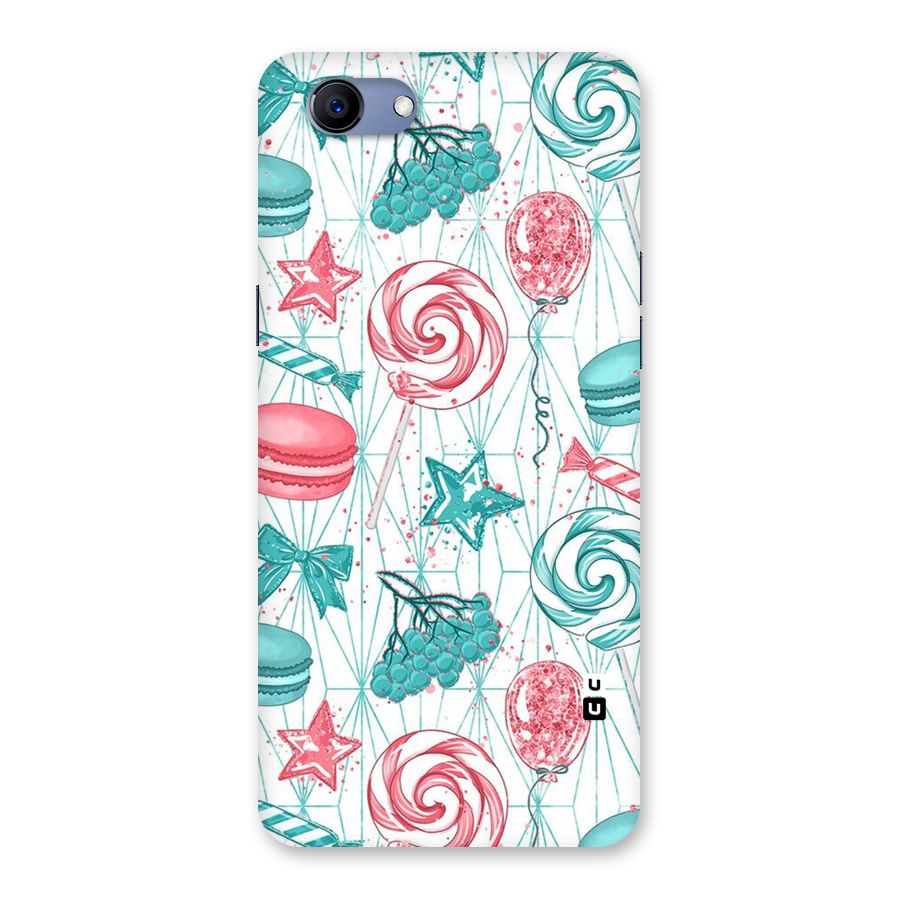 Candies And Macroons Back Case for Oppo Realme 1