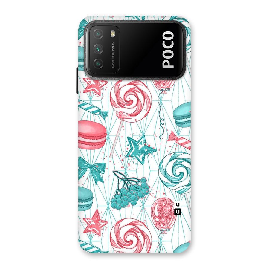 Candies And Macroons Back Case for Poco M3