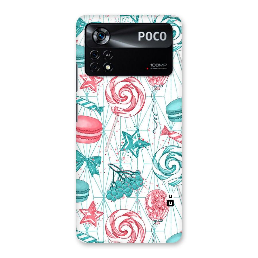 Candies And Macroons Back Case for Poco X4 Pro 5G