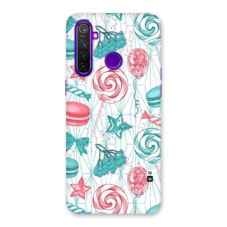 Candies And Macroons Back Case for Realme 5 Pro