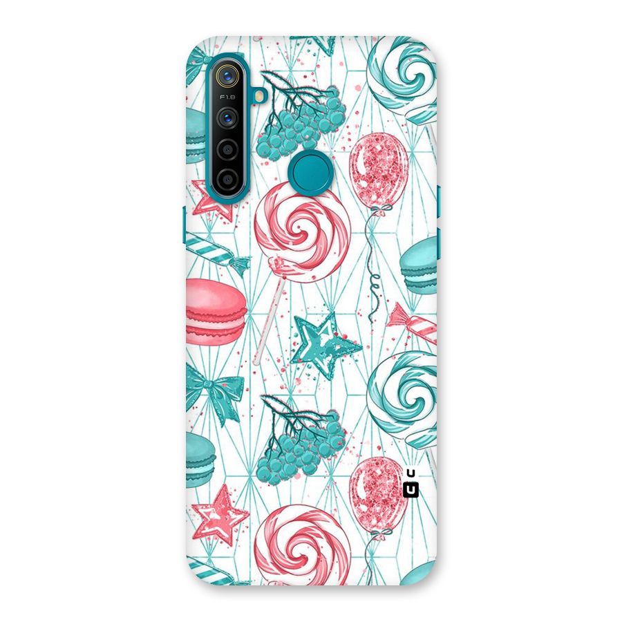 Candies And Macroons Back Case for Realme 5i