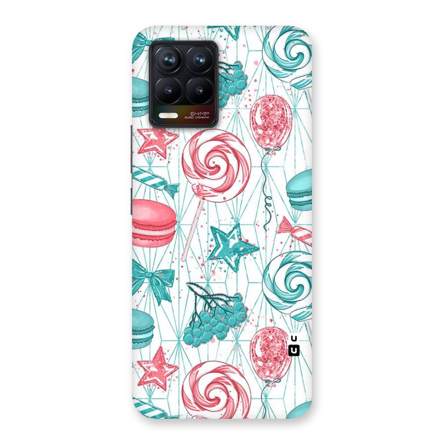 Candies And Macroons Back Case for Realme 8